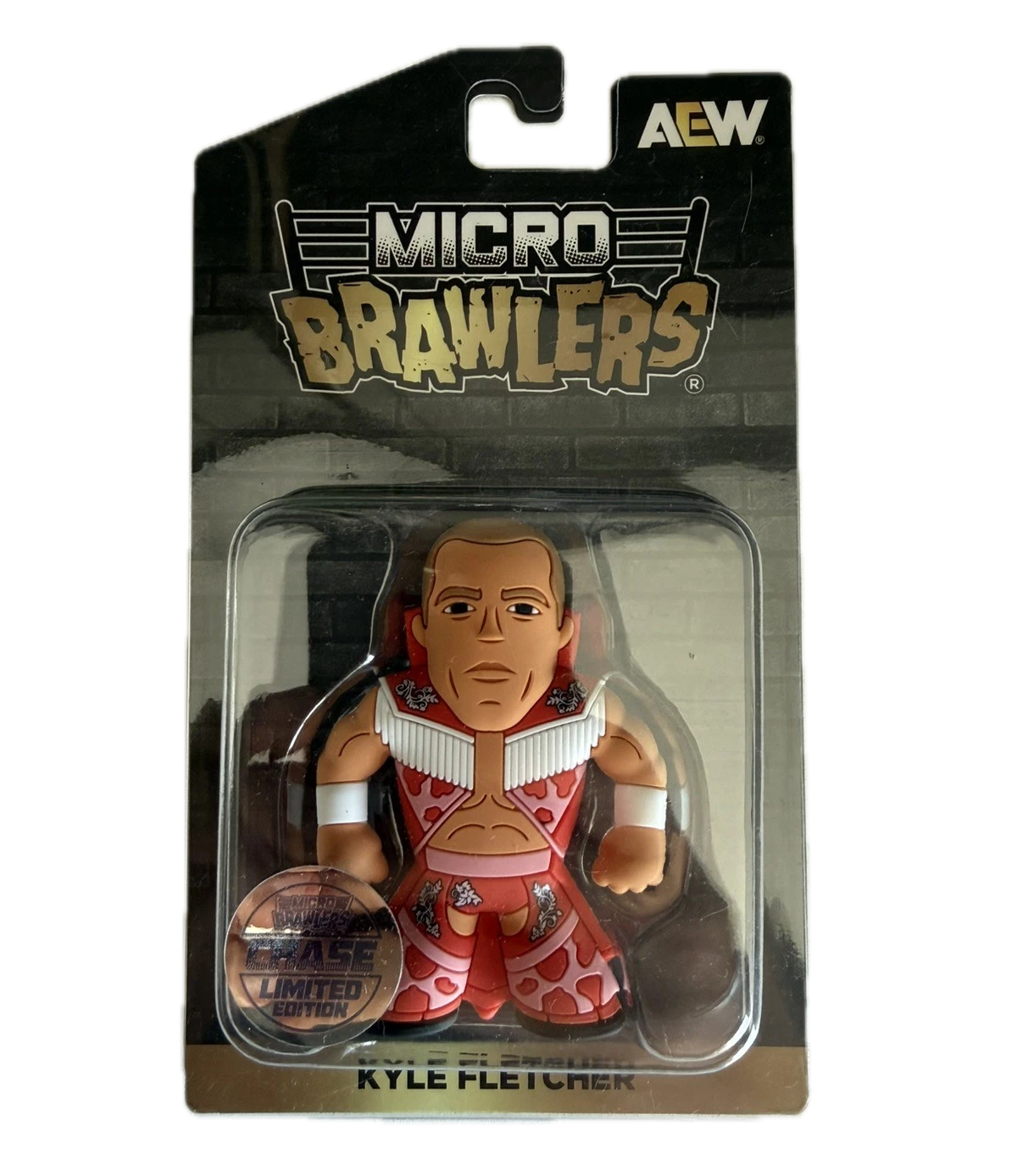 2026 AEW Pro Wrestling Tees Crate Exclusive Kyle Fletcher Micro Brawler [Chase]