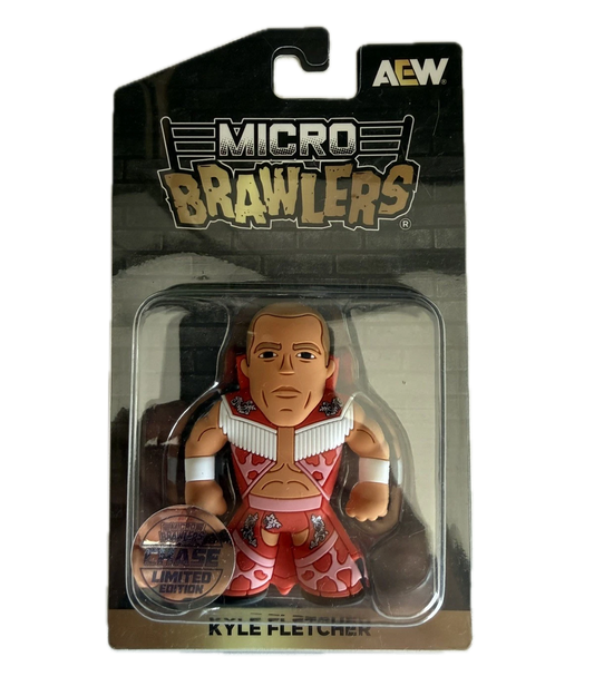 2026 AEW Pro Wrestling Tees Crate Exclusive Kyle Fletcher Micro Brawler [Chase]