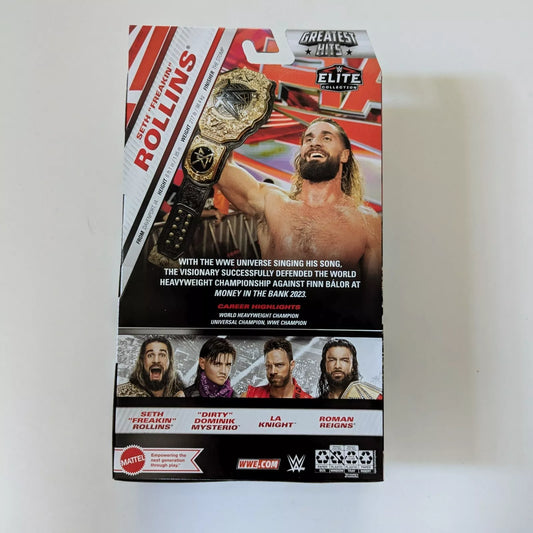 2024 WWE Mattel Elite Collection Greatest Hits Series 5 Seth Rollins