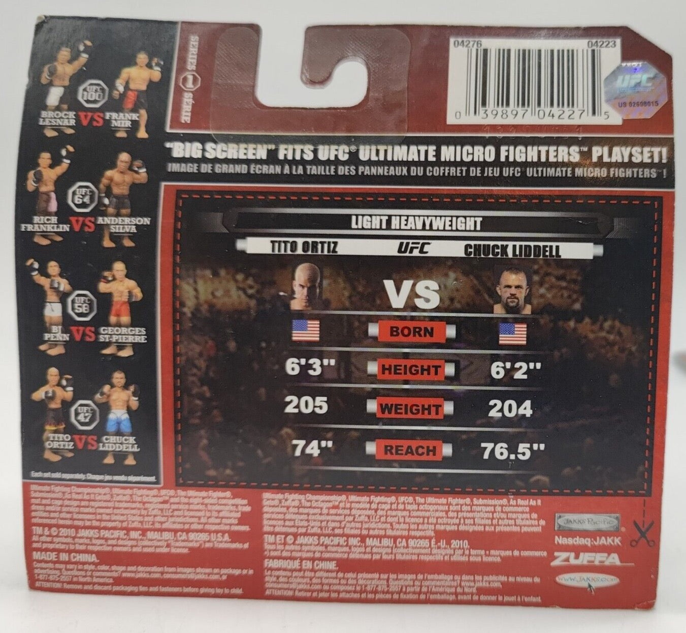 2010 Jakks Pacific UFC 47 Ultimate Micro Fighters Series 1: Tito