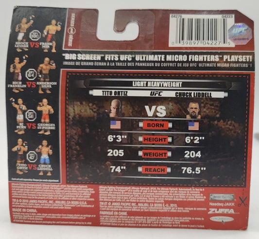 2010 Jakks Pacific UFC 47 Ultimate Micro Fighters Series 1: Tito Ortiz vs. Chuck Liddell