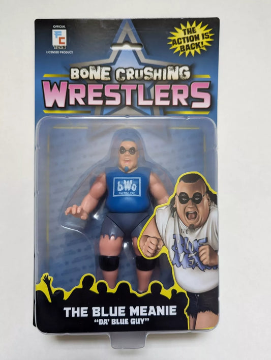 2023 FC Toys Bone Crushing Wrestlers Series 1 The Blue Meanie [Variant Edition]