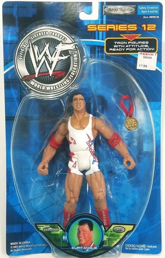 2001 WWF Jakks Pacific Titantron Live Series 12 Kurt Angle
