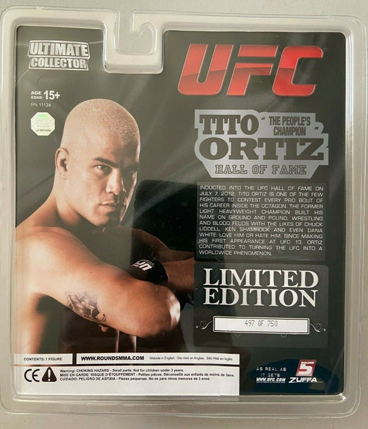 2013 Round 5 UFC Ultimate Collector Tito "The People's Champion" Ortiz Limited Edition