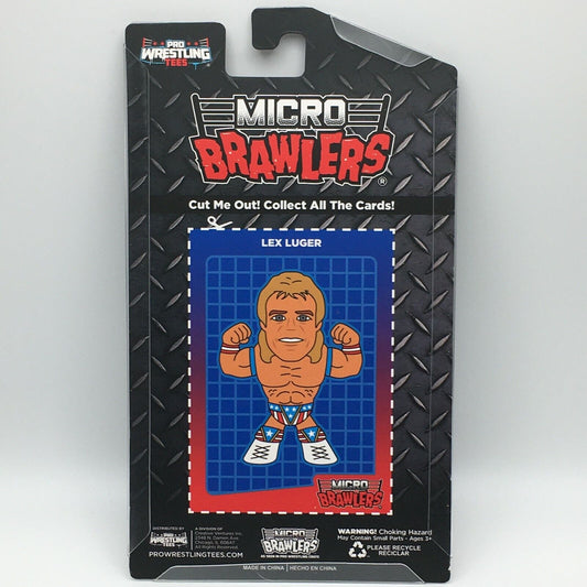 2021 Pro Wrestling Tees Crate Exclusive Micro Brawlers Lex Luger [August]