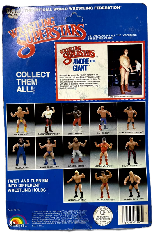 1986 WWF LJN Wrestling Superstars Series 3 Andre the Giant