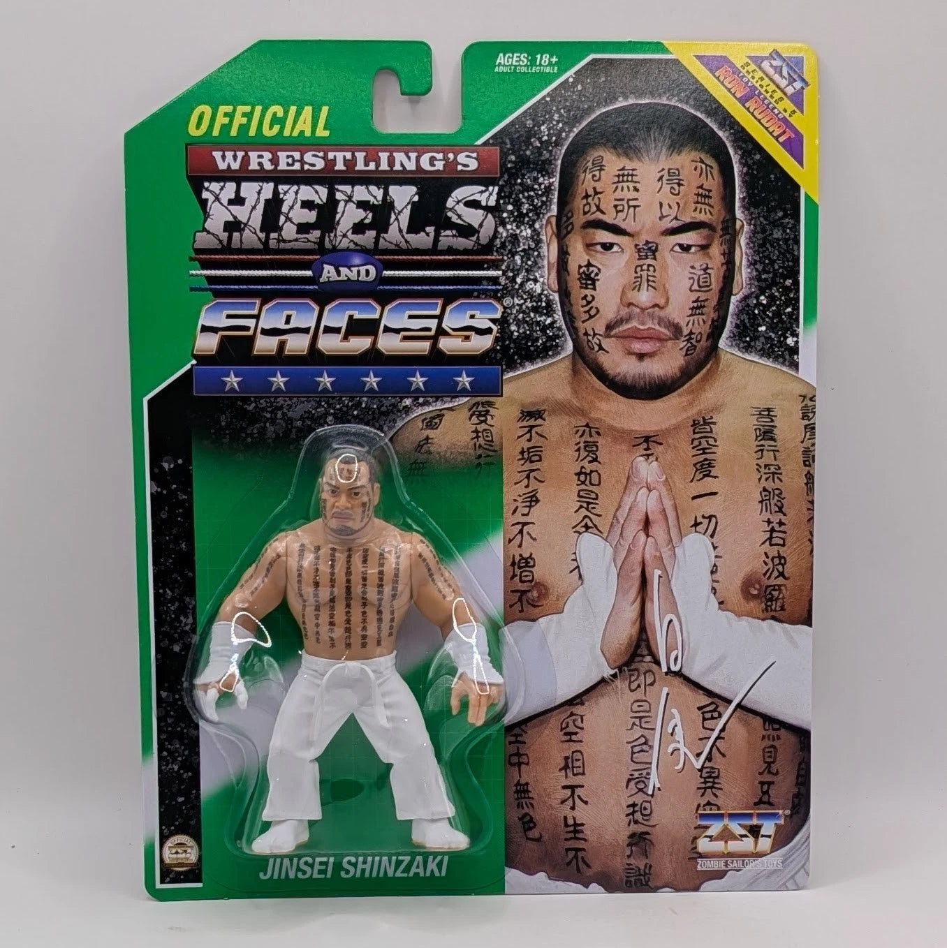 2025 Zombie Sailor's Toys Wrestling's Heels & Faces Series 5 Jinsei Shinzaki [Hakushi]