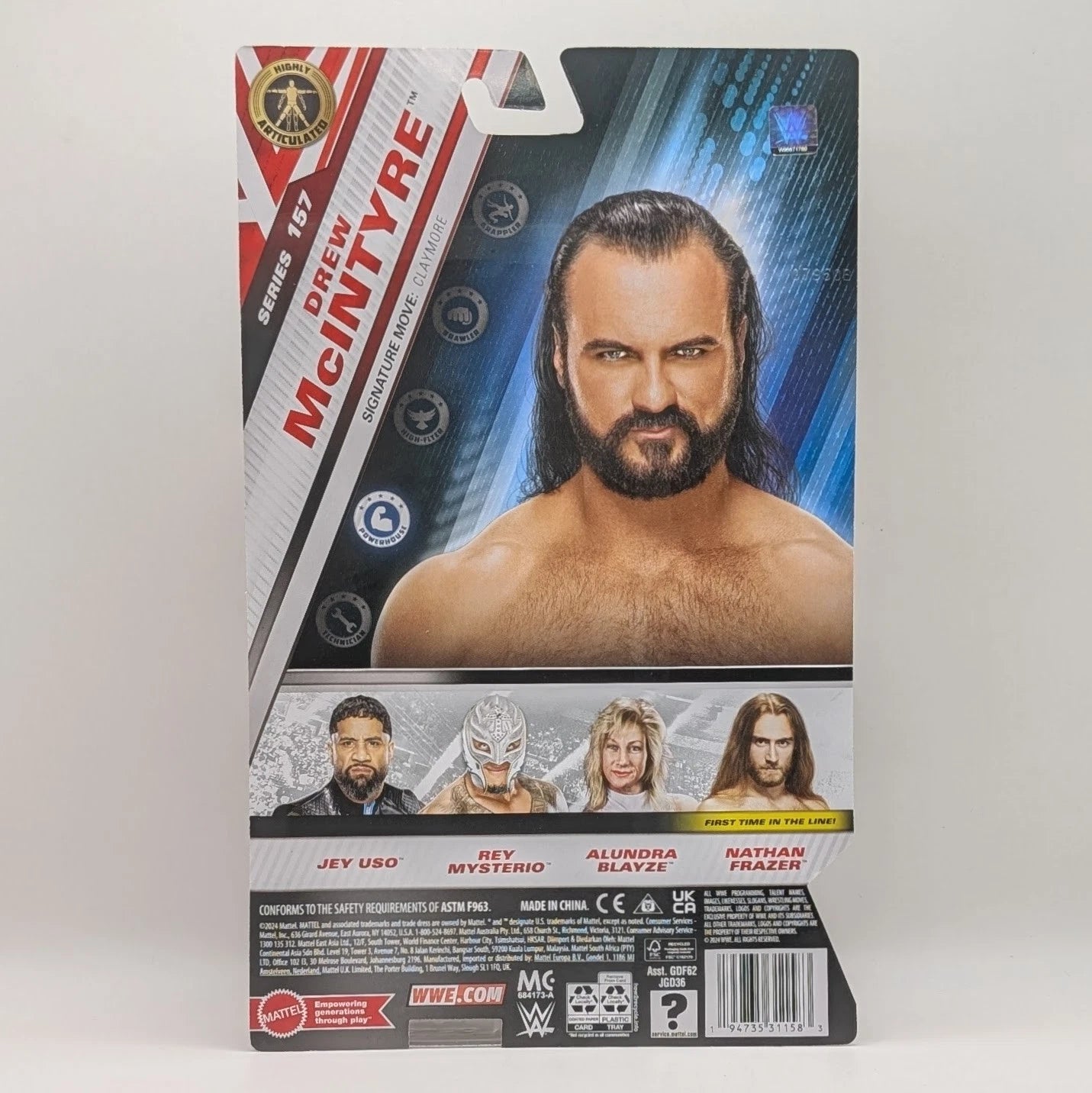 2025 WWE Mattel Main Event Series 157 Drew McIntyre