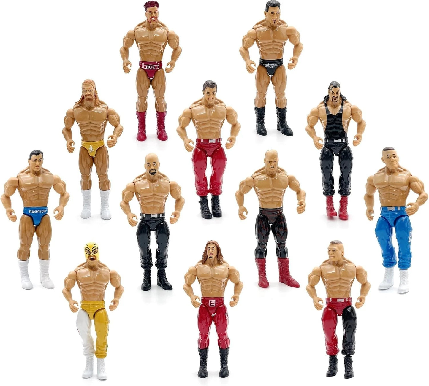 Top Right Toys WWE Bootleg/Knockoff "Ruthless Aggression" 12-Pack