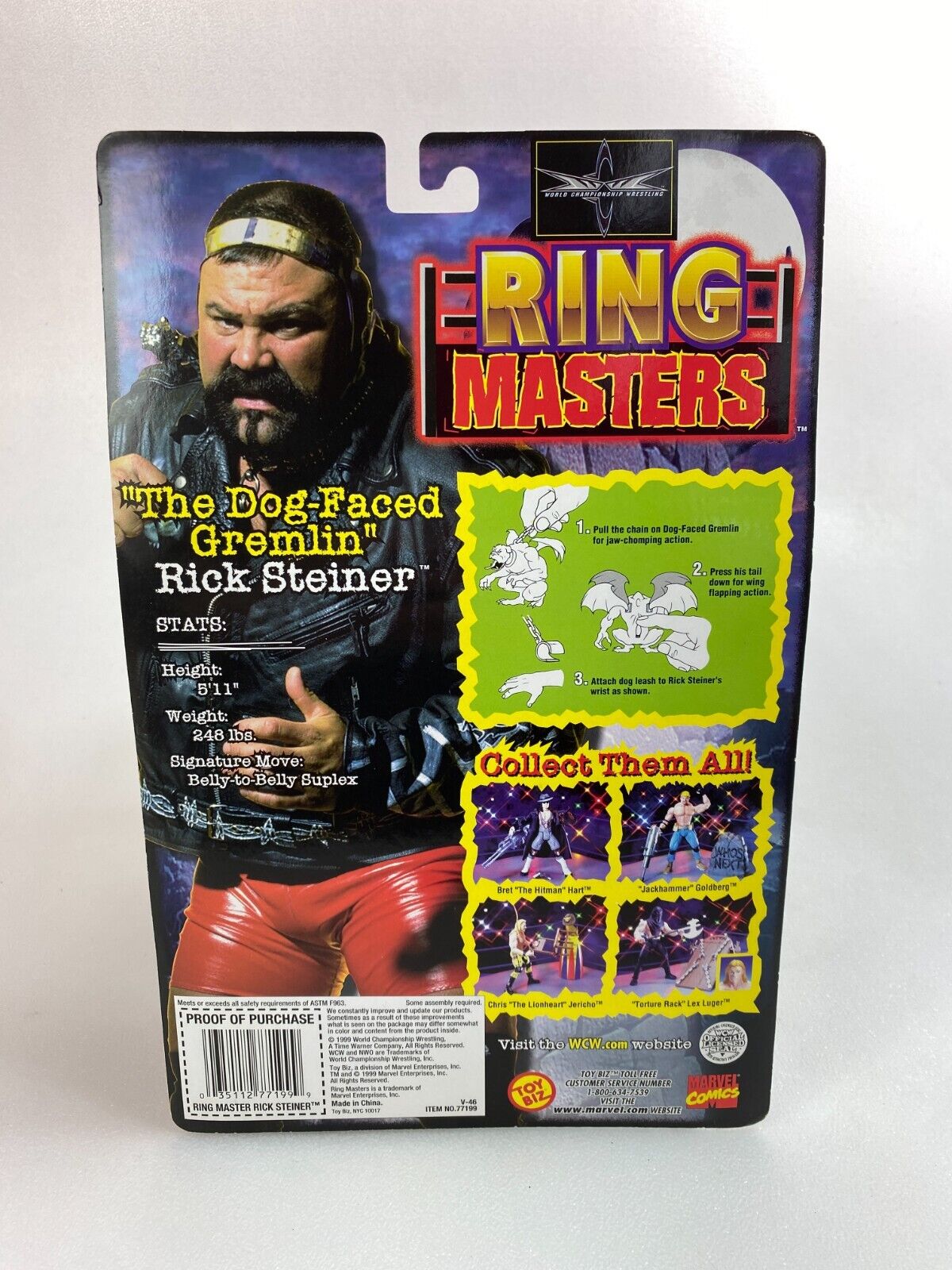 1999 WCW Toy Biz Ring Masters 