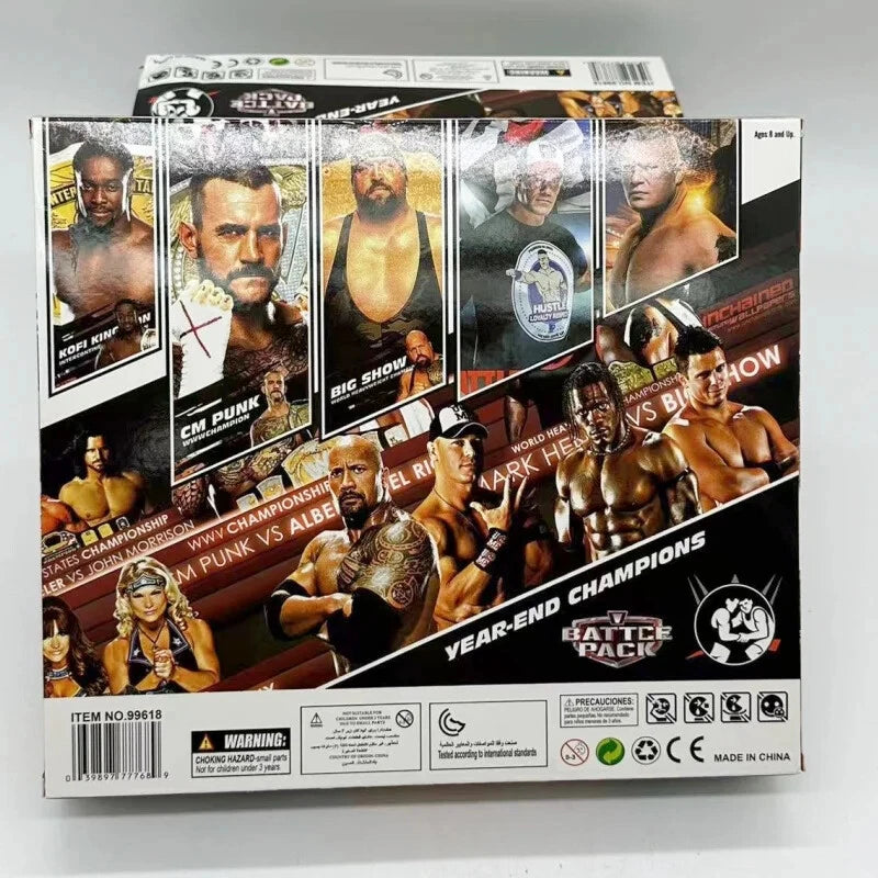 WWE Bootleg/Knockoff WrestleMania Battle Pack "Ruthless Aggression" John Cena & Batista