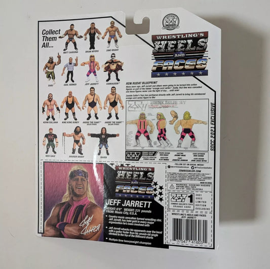 2022 Zombie Sailor's Toys Wrestling's Heels & Faces Jeff Jarrett [Exclusive]