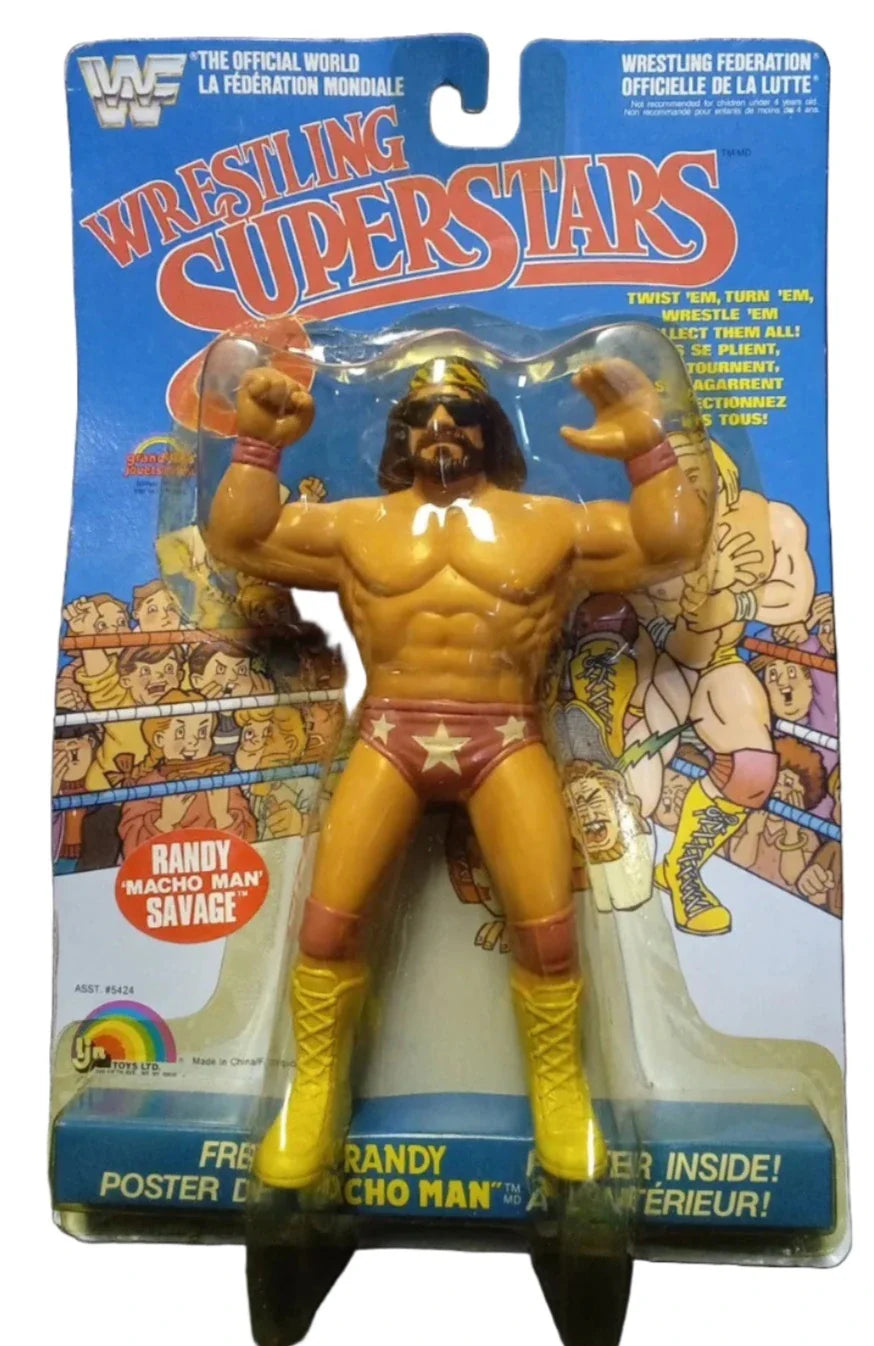 1986 WWF LJN Wrestling Superstars Series 3 Randy 