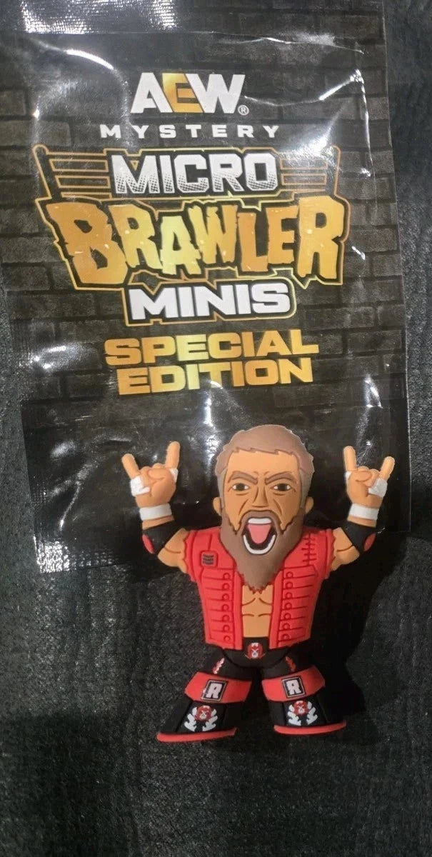 2026 AEW Pro Wrestling Tees Crate Exclusive Micro Brawler Minis Special Edition Cope [Red Chase]