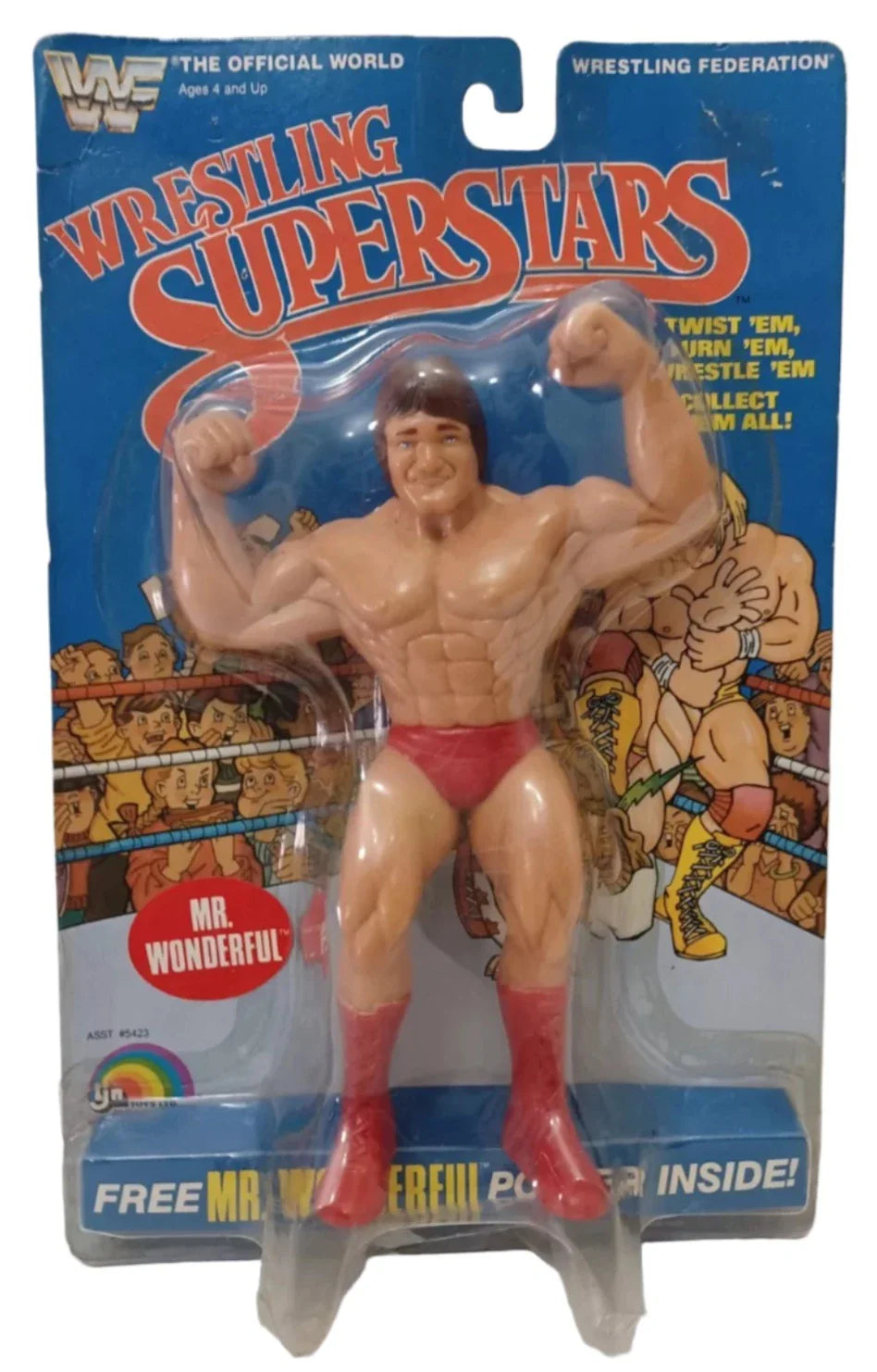 1986 WWF LJN Wrestling Superstars Series 2 Mr. Wonderful