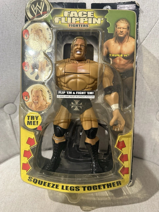 2006 WWE Jakks Pacific Face Flippin' Fighters Series 2 Triple H
