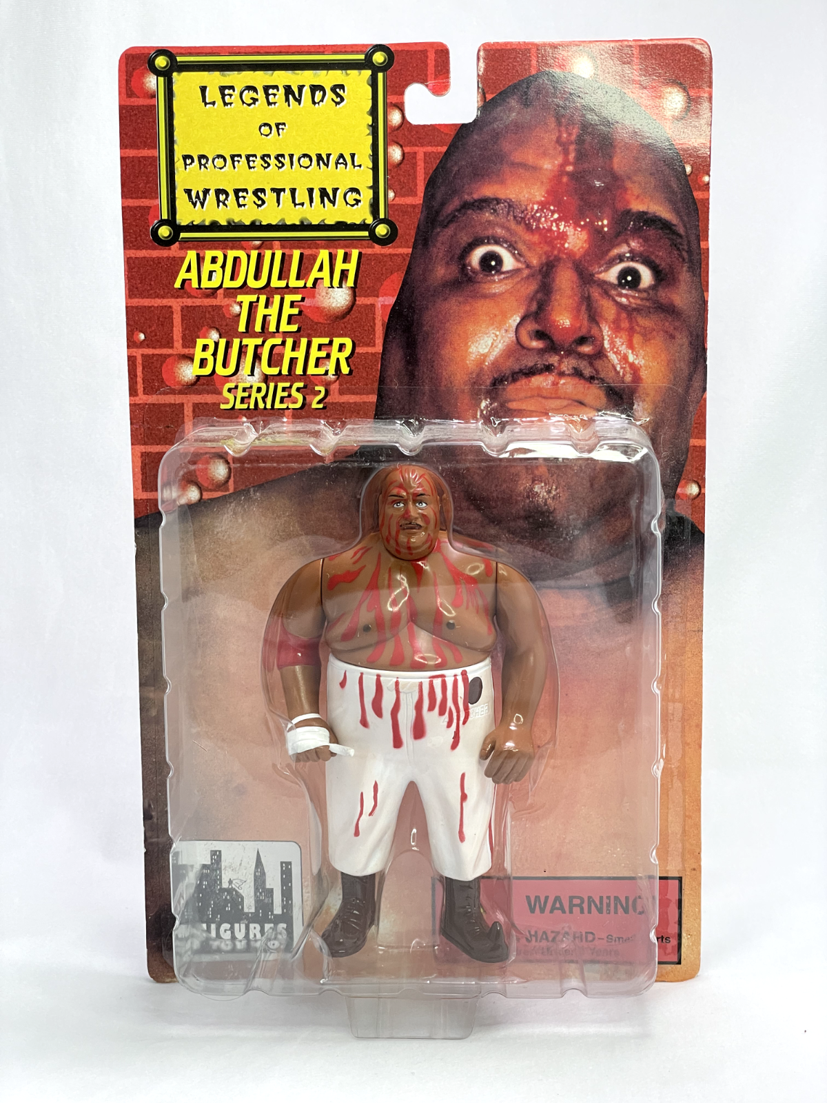 1999 FTC Legends of Professional Wrestling [Original] Series 2 Abdullah the Butcher [With White Pants & Blood]