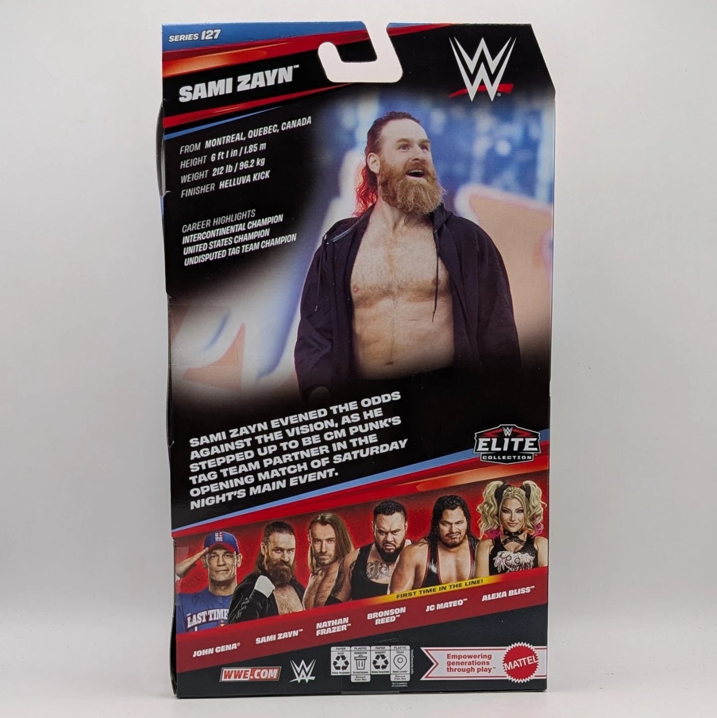 2026 WWE Mattel Elite Collection Series 127 Sami Zayn