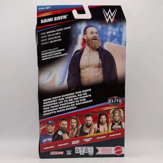 2026 WWE Mattel Elite Collection Series 127 Sami Zayn