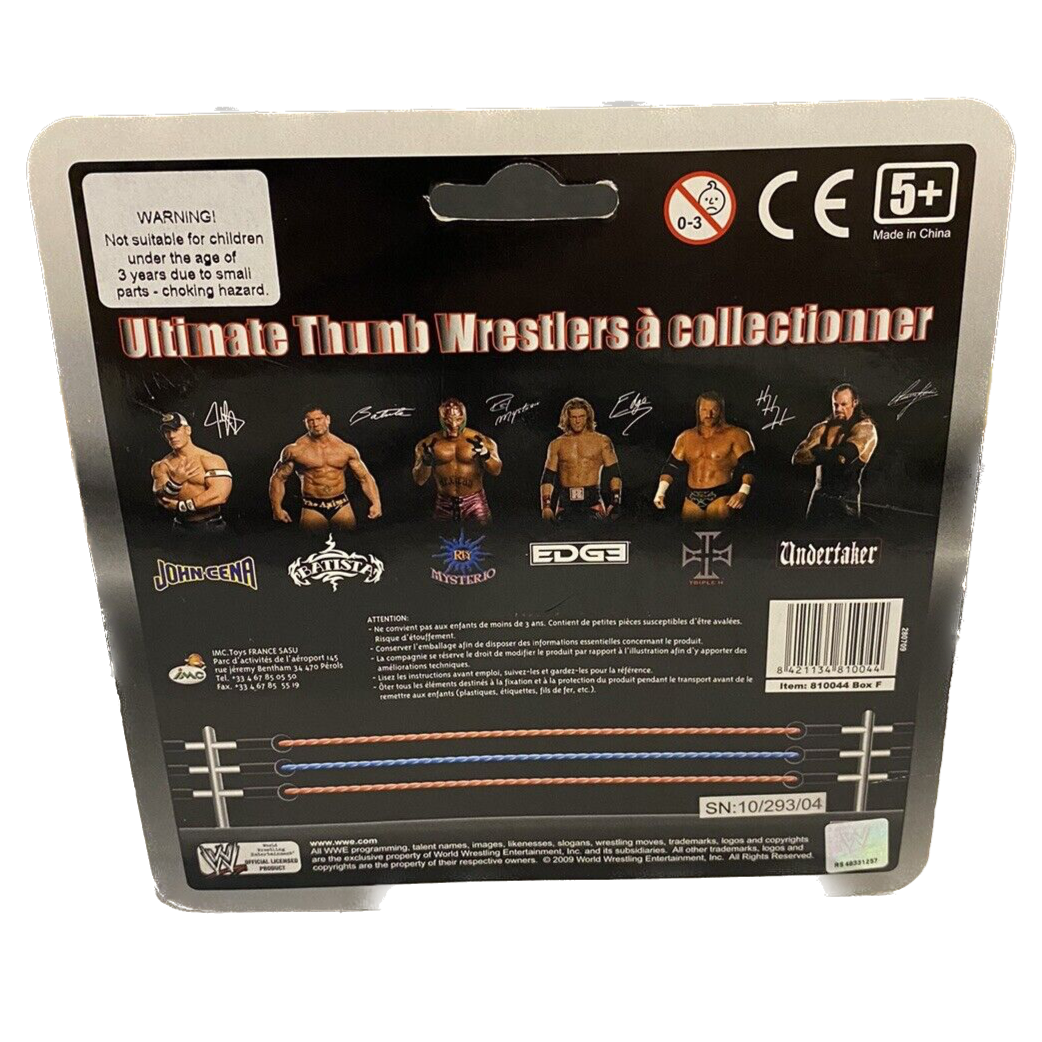 2009 WWE IMC Toys Ultimate Thumb Wrestlers 2-Pack: Rey Mysterio [With Pink Gear] & Triple H