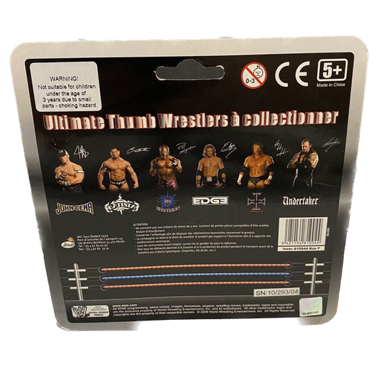 2009 WWE IMC Toys Ultimate Thumb Wrestlers 2-Pack: Rey Mysterio [With Pink Gear] & Triple H