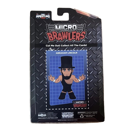 2024 Pro Wrestling Tees Limited Edition Micro Brawler Abraham Lincoln