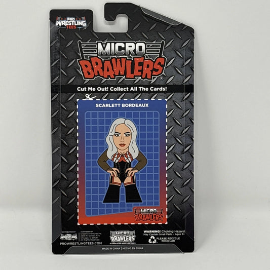 2026 Pro Wrestling Tees Crate Exclusive Scarlett Bordeaux Micro Brawler [March, Chase]