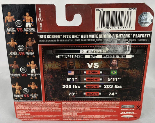 2010 Jakks Pacific UFC 92 Ultimate Micro Fighters Series 2: Rampage Jackson vs. Wanderlei Silva
