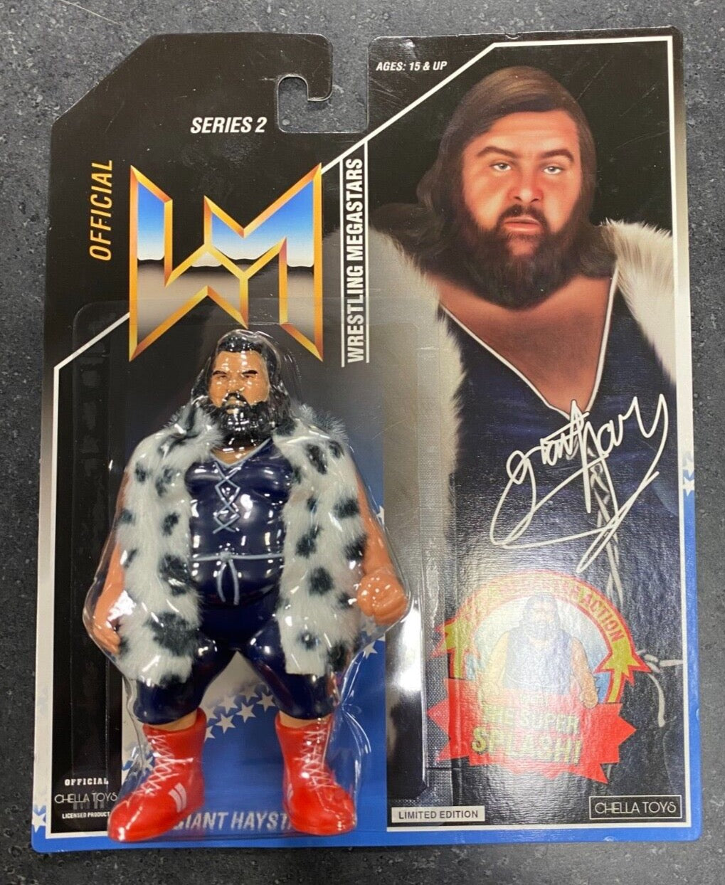 2022 Chella Toys Wrestling Megastars Series 2 Giant Haystacks