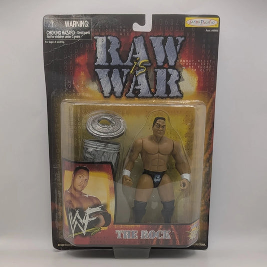 1999 WWF Jakks Pacific Raw Is War The Rock