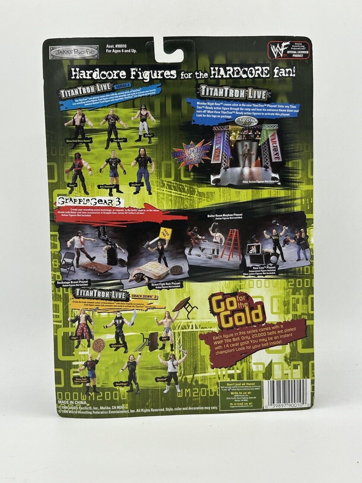 1999 WWF Jakks Pacific Titantron Live Series 2 Stone Cold Steve Austin
