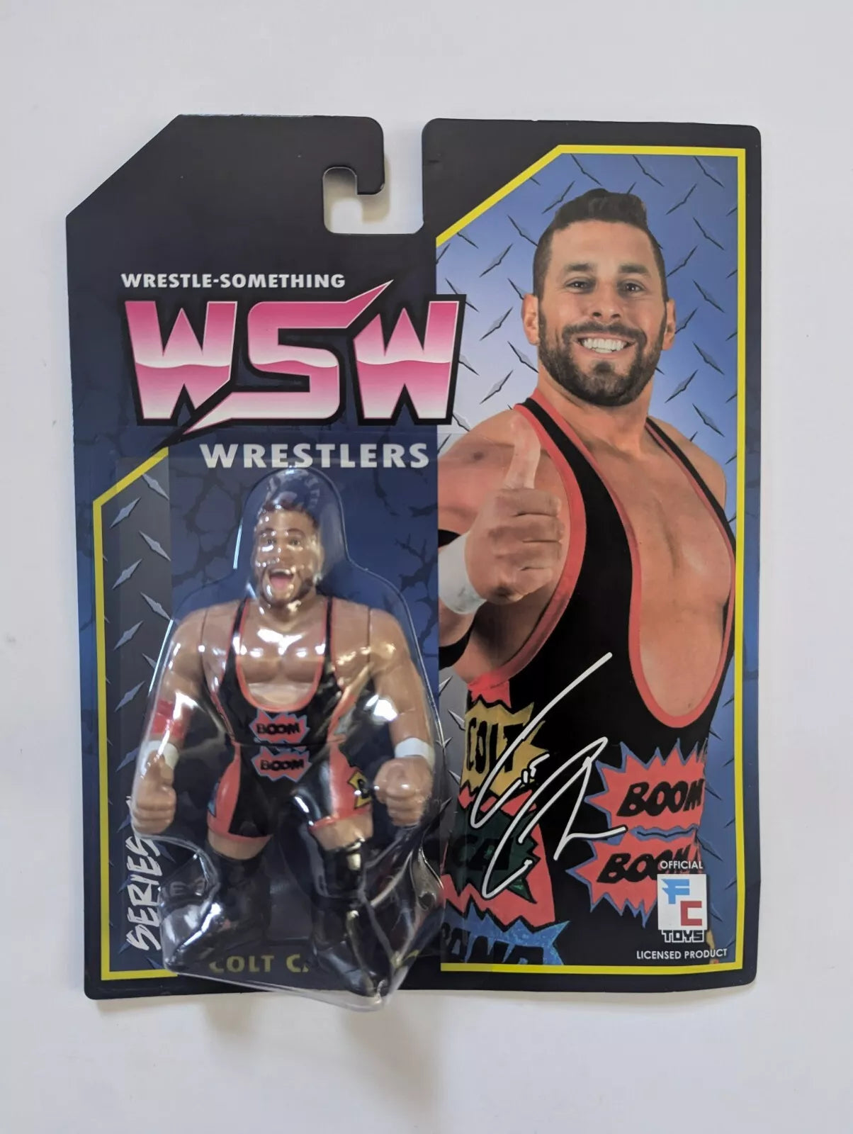 2024 FC Toys Wrestle-Something Wrestlers Series 1 Colt Cabana [Black & Orange Singlet]