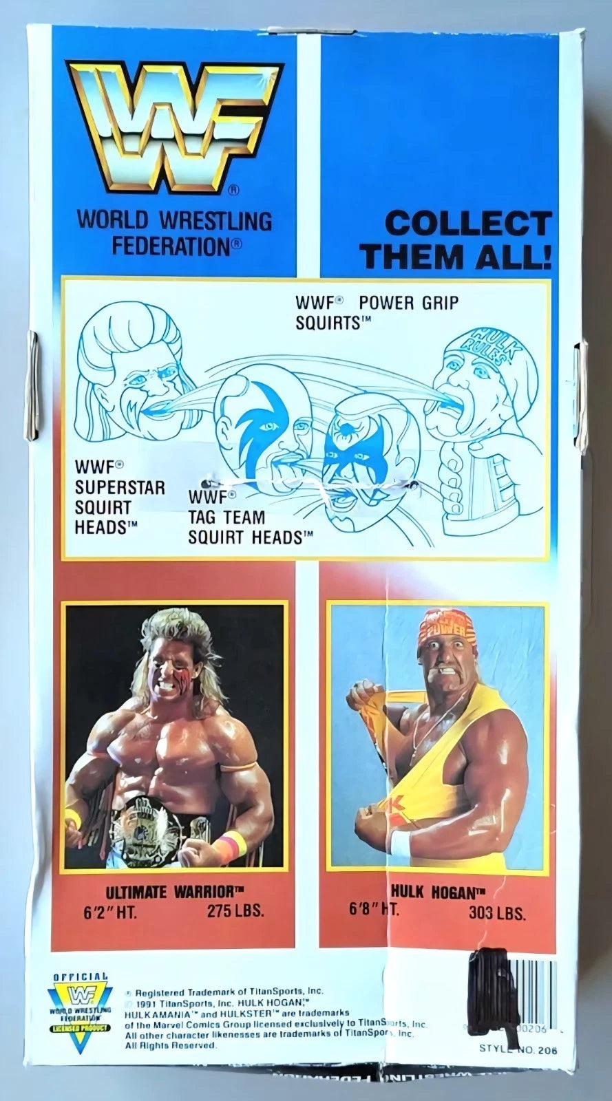 1991 WWF Multi Toys Superstar Bank Hulk Hogan