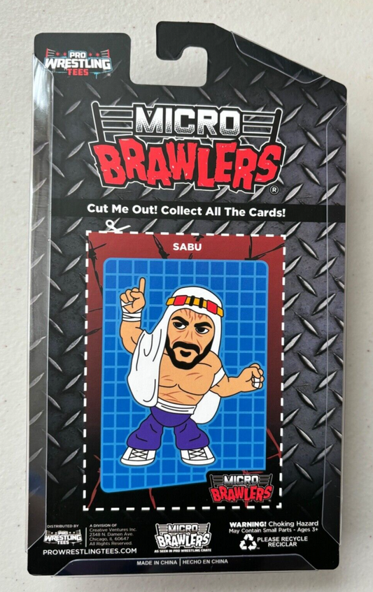 2021 Pro Wrestling Tees Micro Brawlers Hardcore Edition Sabu