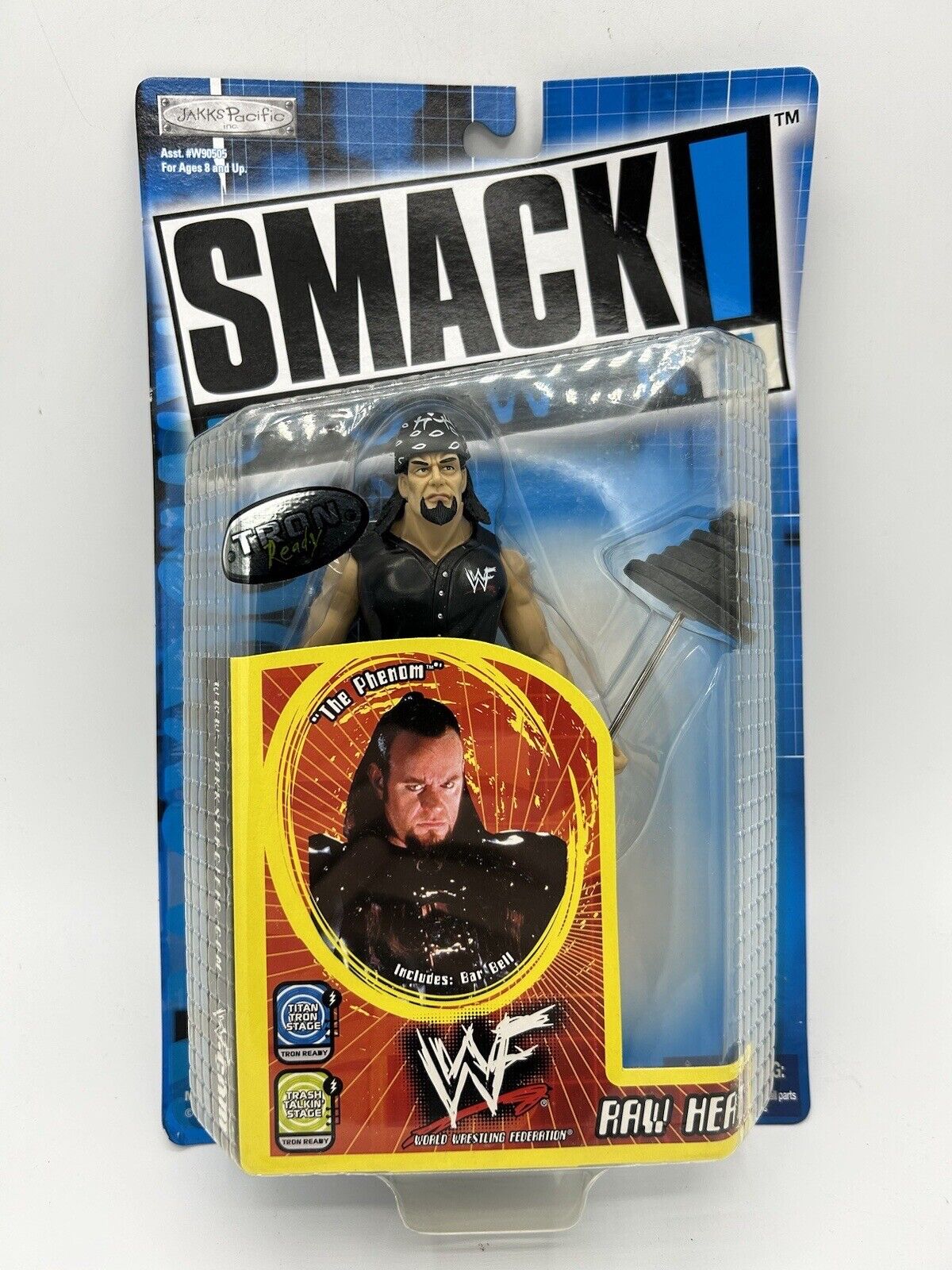 2000 WWF Jakks Pacific Titantron Live Raw Heat Series 2 Undertaker