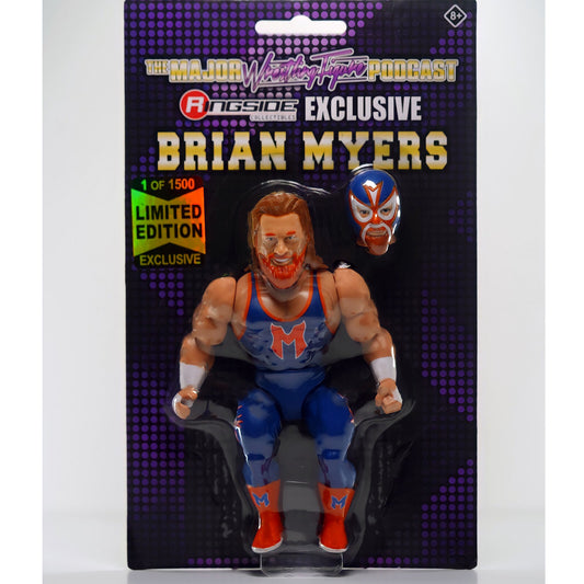 2022 Major Wrestling Figure Podcast Ringside Collectibles Exclusive Brian Myers