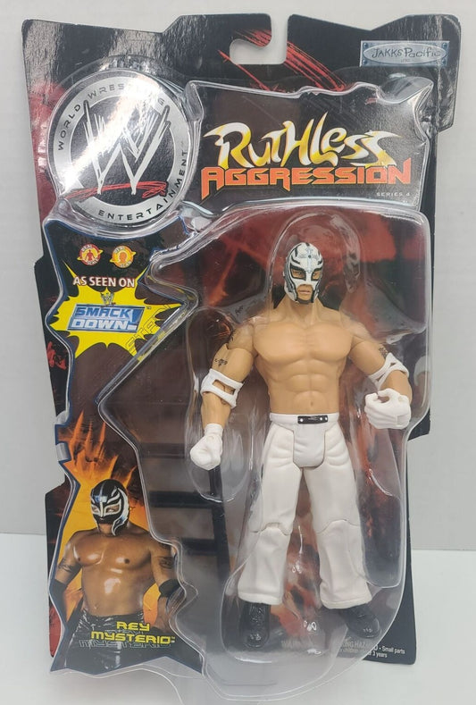 2003 WWE Jakks Pacific Ruthless Aggression Series 4 Rey Mysterio [Rerelease]