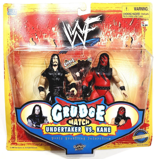 1998 WWF Jakks Pacific Grudge Match: Undertaker vs. Kane [Scratch Logo]