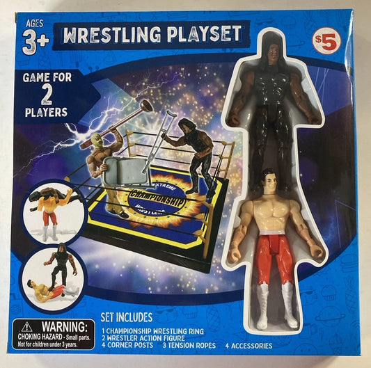 2021 Toymazing Bootleg/Knockoff Wrestling Playset [Style C]