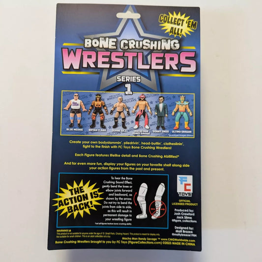 2024 FC Toys Bone Crushing Wrestlers Ringside Collection "Sinister" James Mitchell [Red]