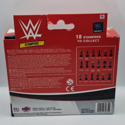 2020 WWE PMI Stampers 2-Pack: AJ Styles & Becky Lynch