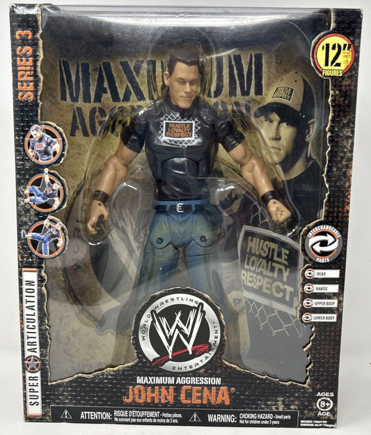 2008 WWE Jakks Pacific Maximum Aggression Series 3 John Cena