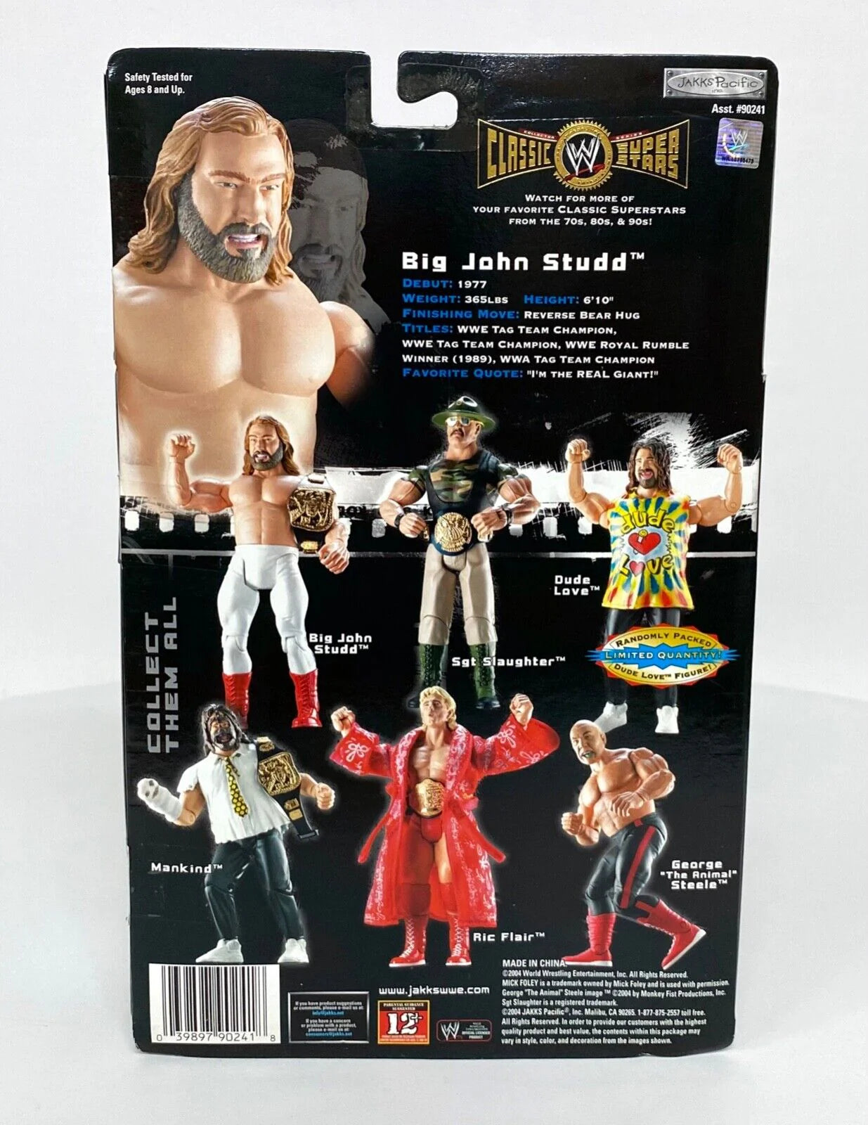 2004 WWE Jakks Pacific Classic Superstars Series 2 Big John Studd