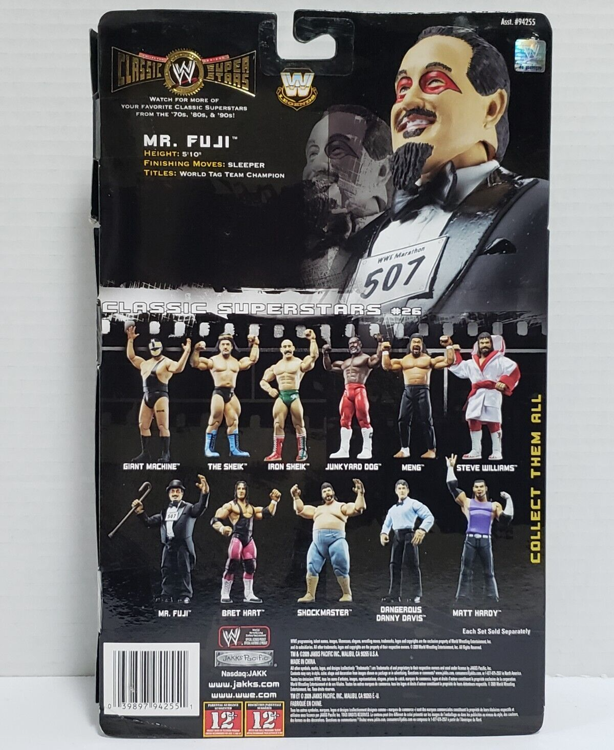 2009 WWE Jakks Pacific Classic Superstars Series 26 Mr. Fuji