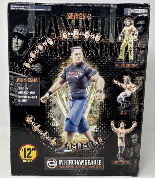 2008 WWE Jakks Pacific Maximum Aggression Series 3 John Cena