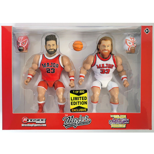 2022 Major Wrestling Figure Podcast Ringside Collectibles Exclusive "Chicago" 2-Pack: Matt Cardona & Brian Myers