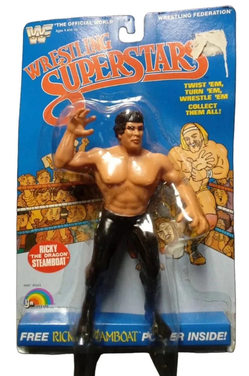 1986 WWF LJN Wrestling Superstars Series 3 Ricky "The Dragon" Steamboat