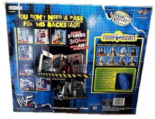 2000 WWF Jakks Pacific Titantron Live SmackDown! Backstage Mayhem Playset