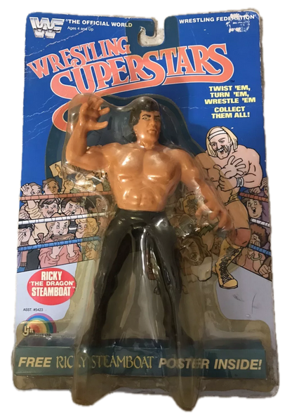 1986 WWF LJN Wrestling Superstars Series 3 Ricky "The Dragon" Steamboat