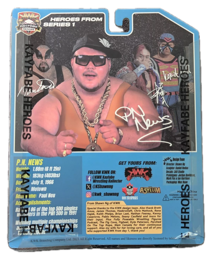 KWK Kayfabe Heroes Wrestling Action Figures – Wrestling Figure Database